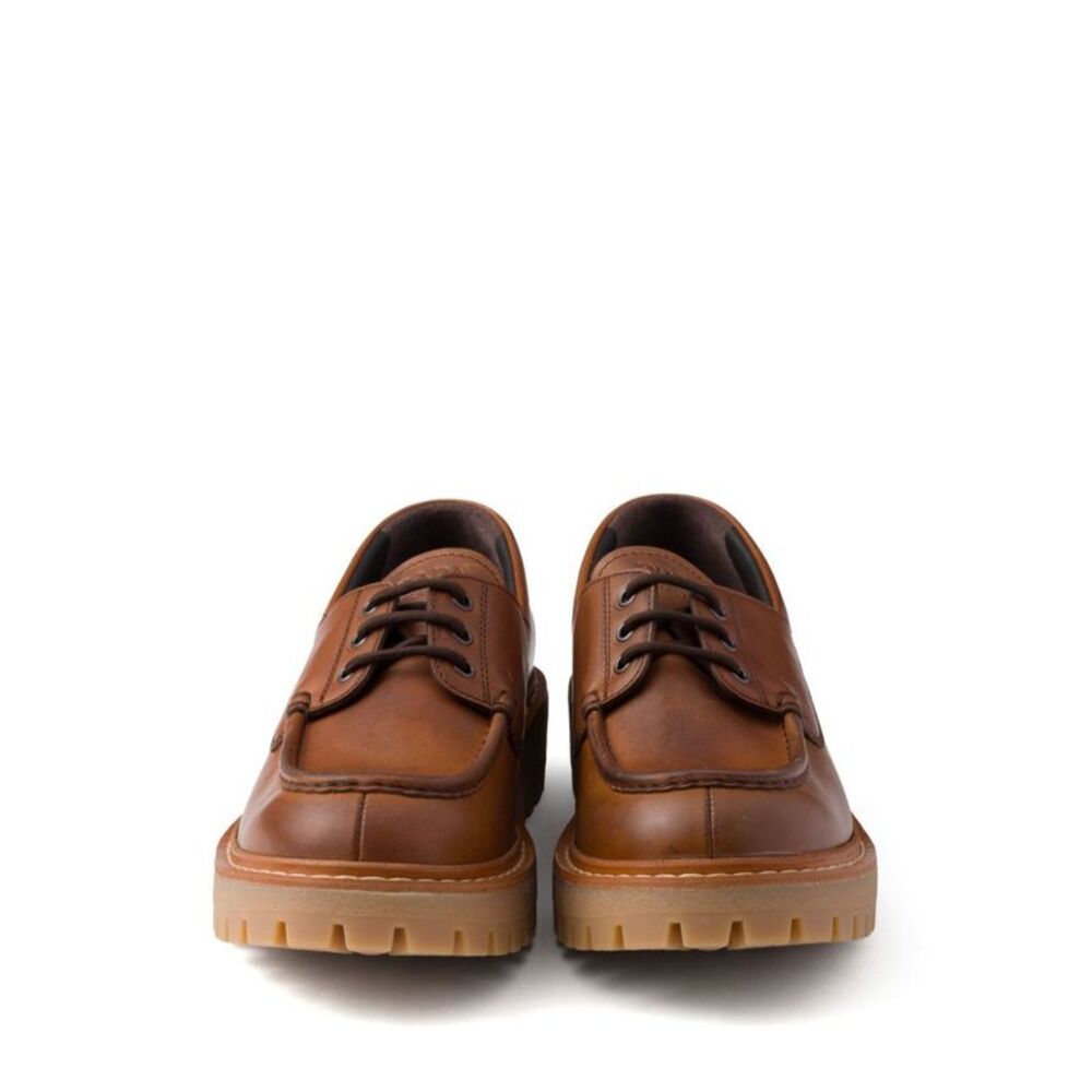 Prada Men Laced Leather Loafers - Picture 5 of 5